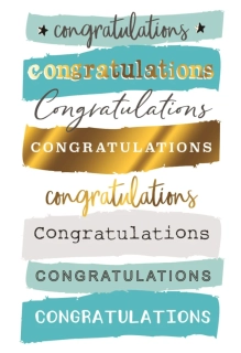 Přání nápisy Congratulations