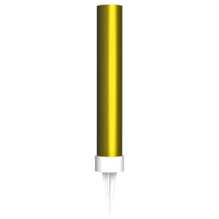 Dortové fontánky zlaté 12 cm - 2 ks