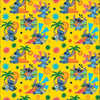 Balící papír Stitch 2 x 0,70 m