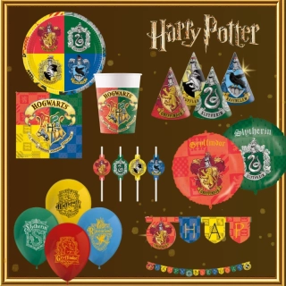Dekorační sada Harry Potter Bradavické koleje