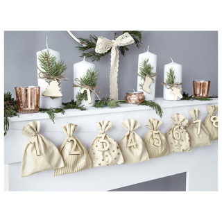Adventní kalendář - Pytlíčky se zdobením