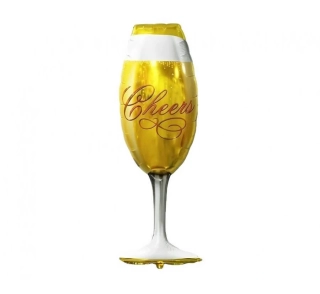 Foliový balonek sklenka Cheers 73cm