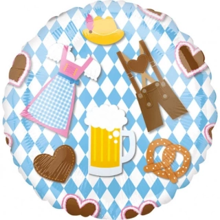 Foliový balonek Oktoberfest 43 cm