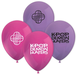 Latexové balonky K-pop Lovkyně démonů 8 ks