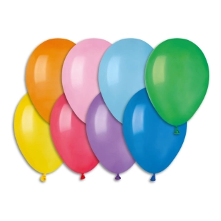 Nafukovací balonky 21cm mix barev 100 ks