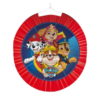 Závěsný lampion kulatý Tlapková Patrola 25 cm